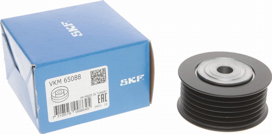 SKF VKM 65088 - Паразитний / провідний ролик, поліклиновий ремінь autocars.com.ua