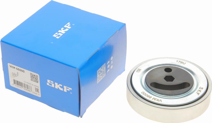 SKF VKM 66000 - Паразитний / провідний ролик, поліклиновий ремінь autocars.com.ua