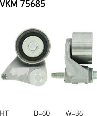 SKF VKM 75685 - Натяжной ролик, ремень ГРМ avtokuzovplus.com.ua