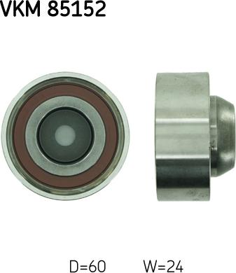 SKF VKM 85152 - Направляющий ролик, зубчатый ремень avtokuzovplus.com.ua