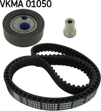 SKF VKMA 01050 - Комплект ременя ГРМ autocars.com.ua