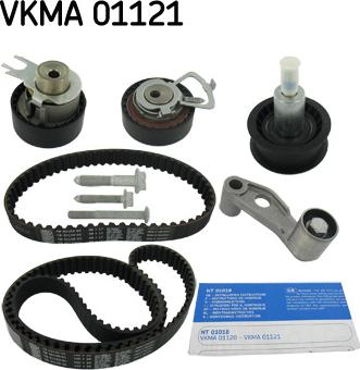 SKF VKMA 01121 - Комплект ремня ГРМ autodnr.net