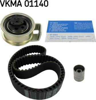 SKF VKMA 01140 - Комплект ремня ГРМ avtokuzovplus.com.ua