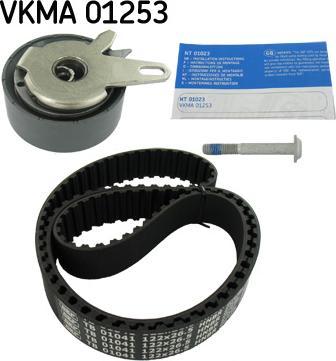 SKF VKMA 01253 - Комплект ремня ГРМ avtokuzovplus.com.ua