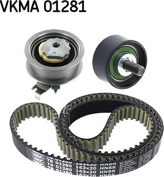 SKF VKMA 01281 - Комплект ремня ГРМ autodnr.net