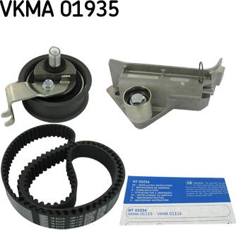 SKF VKMA 01935 - Комплект ремня ГРМ autodnr.net