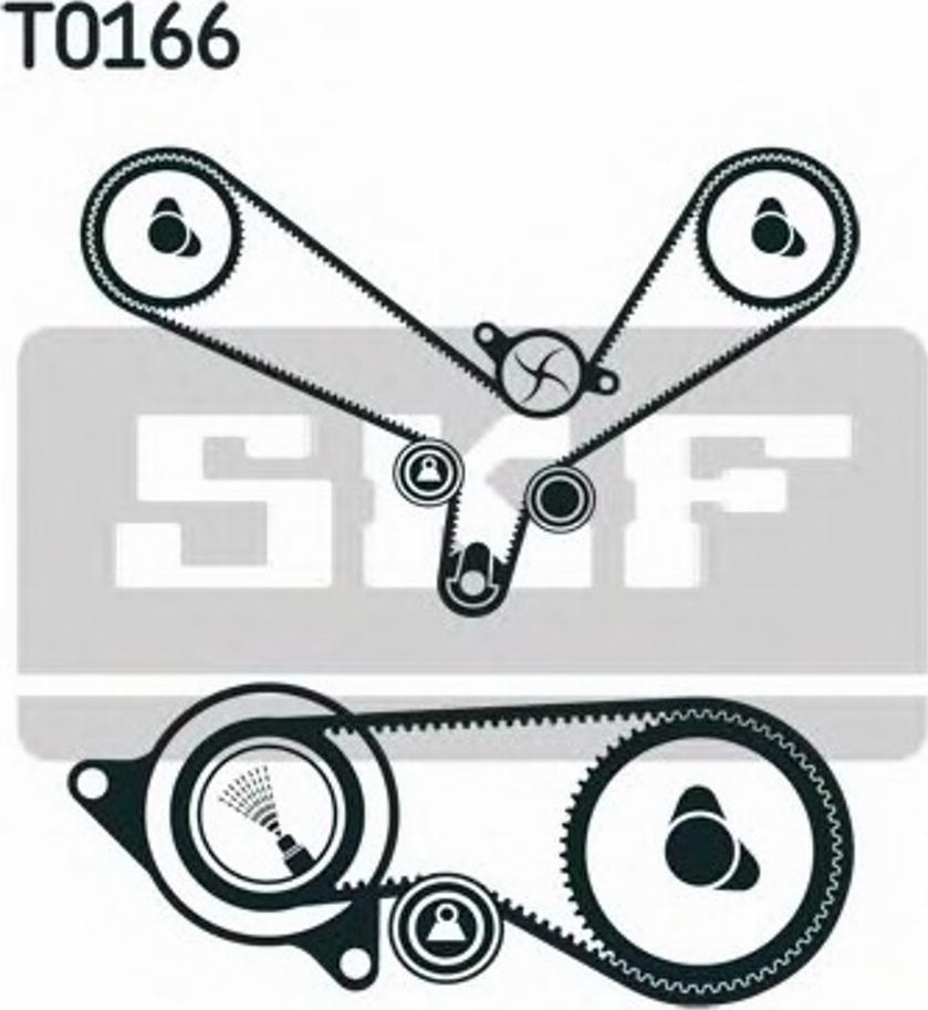 SKF VKMA 01951 - Зубчатый ремень ГРМ autodnr.net