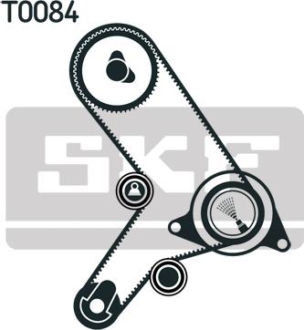 SKF VKMA 02168 - Комплект ремня ГРМ avtokuzovplus.com.ua