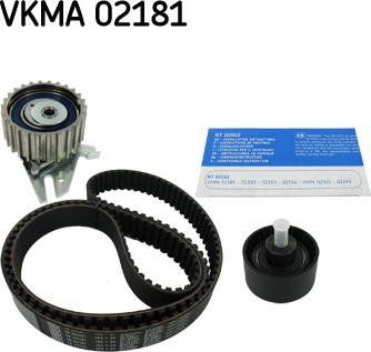 SKF VKMA 02181 - Комплект ременя ГРМ autocars.com.ua
