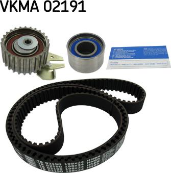 SKF VKMA 02191 - Комплект ременя ГРМ autocars.com.ua