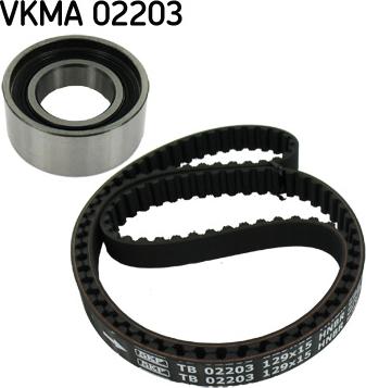 SKF VKMA 02203 - Комплект ремня ГРМ avtokuzovplus.com.ua
