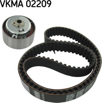 SKF VKMA 02209 - Комплект ременя ГРМ autocars.com.ua