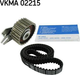 SKF VKMA 02215 - Комплект ременя ГРМ autocars.com.ua