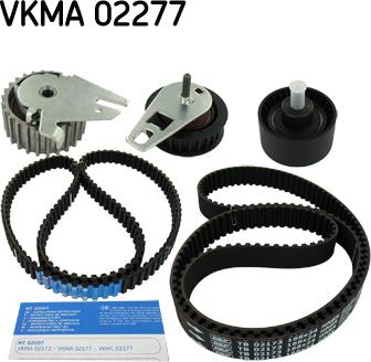 SKF VKMA 02277 - Комплект ремня ГРМ autodnr.net