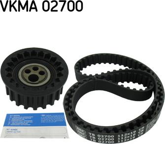 SKF VKMA 02700 - Комплект ремня ГРМ autodnr.net