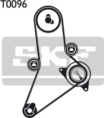 SKF VKMA 02983 - Комплект ремня ГРМ avtokuzovplus.com.ua