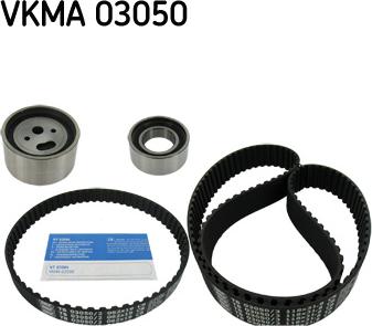 SKF VKMA 03050 - Комплект ременя ГРМ autocars.com.ua
