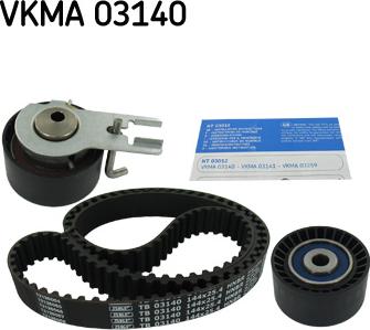 SKF VKMA 03140 - Комплект ремня ГРМ autodnr.net