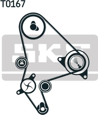 SKF VKMC 03247 - Водяной насос + комплект зубчатого ремня autodnr.net