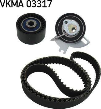 SKF VKMA 03317 - Комплект ремня ГРМ autodnr.net