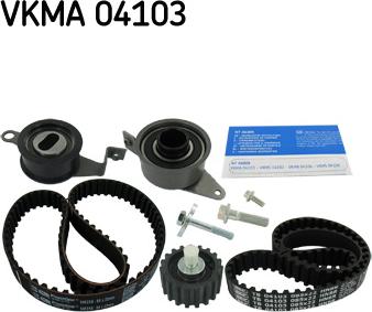 SKF VKMA 04103 - Комплект ремня ГРМ autodnr.net