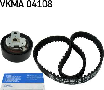 SKF VKMA 04108 - Комплект ремня ГРМ autodnr.net