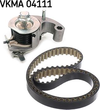 SKF VKMA 04111 - Комплект ремня ГРМ avtokuzovplus.com.ua