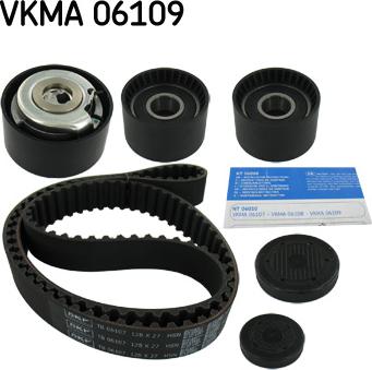 SKF VKMA 06109 - Комплект ременя ГРМ autocars.com.ua