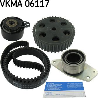 SKF VKMA 06117 - Комплект ремня ГРМ autodnr.net