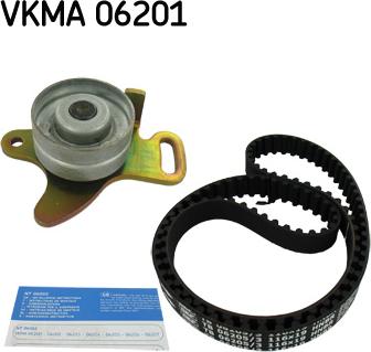 SKF VKMA 06201 - Комплект ременя ГРМ autocars.com.ua