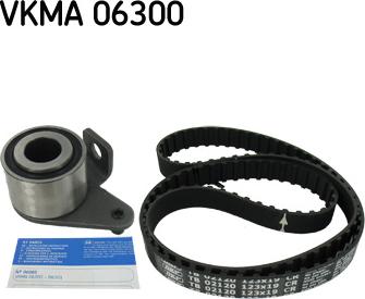 SKF VKMA 06300 - Комплект ременя ГРМ autocars.com.ua