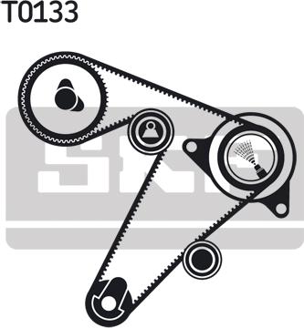 SKF VKMC 06501 - Водяной насос + комплект зубчатого ремня avtokuzovplus.com.ua