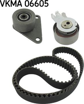 SKF VKMA 06605 - Комплект ремня ГРМ avtokuzovplus.com.ua