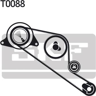 SKF VKMA 07400 - Комплект ремня ГРМ autodnr.net