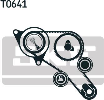 SKF VKMA 07406 - Комплект ремня ГРМ autodnr.net