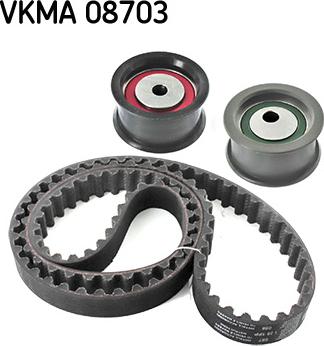 SKF VKMA 08703 - Комплект ремня ГРМ avtokuzovplus.com.ua