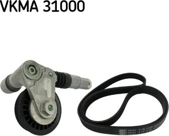 SKF VKMA 31000 - Поликлиновый ременный комплект avtokuzovplus.com.ua