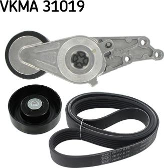SKF VKMA 31019 - Поликлиновый ременный комплект avtokuzovplus.com.ua