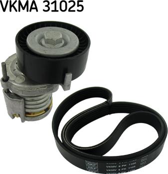 SKF VKMA 31025 - Поликлиновый ременный комплект autodnr.net