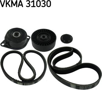 SKF VKMA 31030 - Поликлиновый ременный комплект autodnr.net