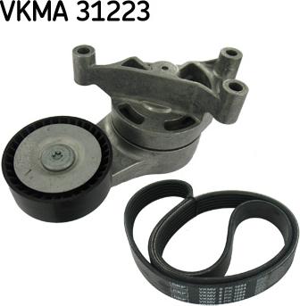 SKF VKMA 31223 - Комплект доріжкового ремня autocars.com.ua