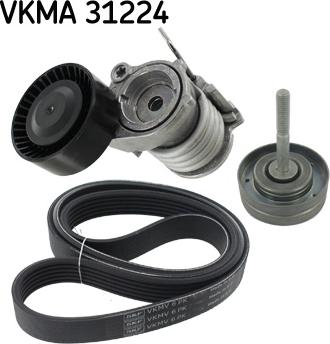 SKF VKMA 31224 - Поликлиновый ременный комплект autodnr.net