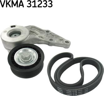 SKF VKMA 31233 - Поликлиновый ременный комплект avtokuzovplus.com.ua