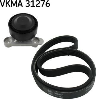 SKF VKMA 31276 - Поликлиновый ременный комплект autodnr.net