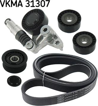 SKF VKMA 31307 - Поликлиновый ременный комплект autodnr.net