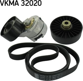SKF VKMA 32020 - Поликлиновый ременный комплект autodnr.net