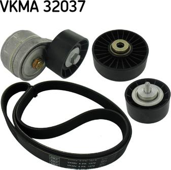 SKF VKMA 32037 - Поликлиновый ременный комплект autodnr.net