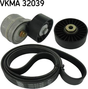 SKF VKMA 32039 - Поликлиновий ремінний комплект autocars.com.ua