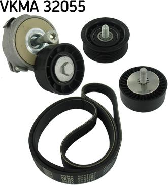 SKF VKMA 32055 - Поликлиновый ременный комплект autodnr.net