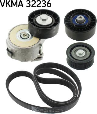 SKF VKMA 32236 - Поликлиновый ременный комплект autodnr.net